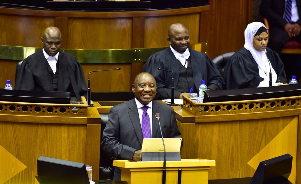 South Africa Parliament to Debate SONA