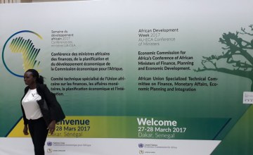 African Development Week Opens in Dakar