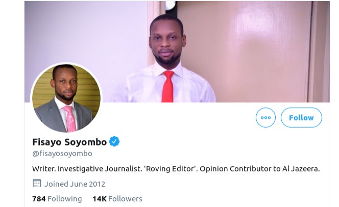 BREAKING - Investigative Journalist Fisayo Soyombo Donates Cash Prize to Free Prisoners